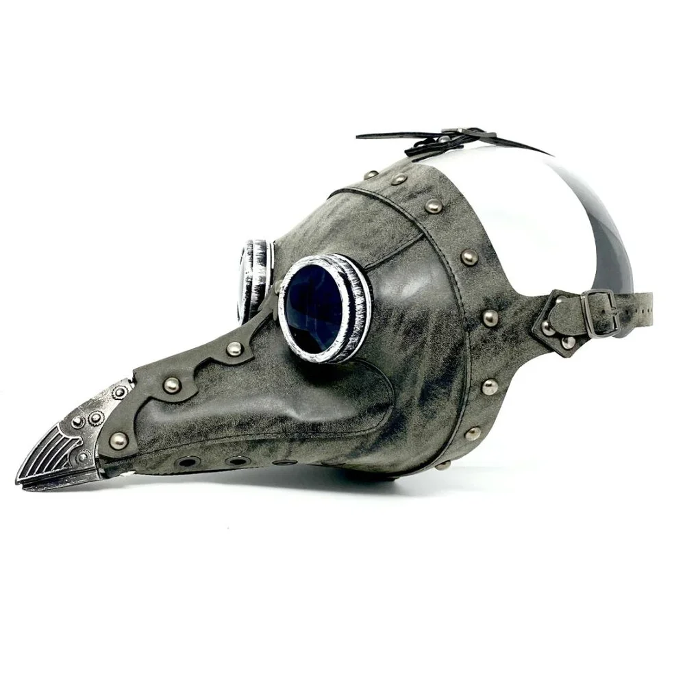 Steampunk Plague Doctor Mask, Long Nose Halloween Masquerade Party Masks